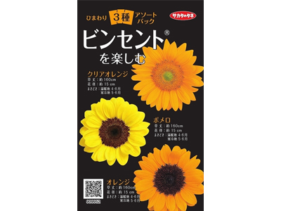 絵袋種子『アソートパック』シリーズ・2019年春の新商品発売