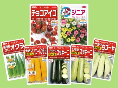 絵袋種子「実咲®」シリーズ・2021年春の新商品７点を発売
