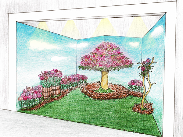 2027年7月展示テーマ「花と夢のなる木・花の咲く小径」
